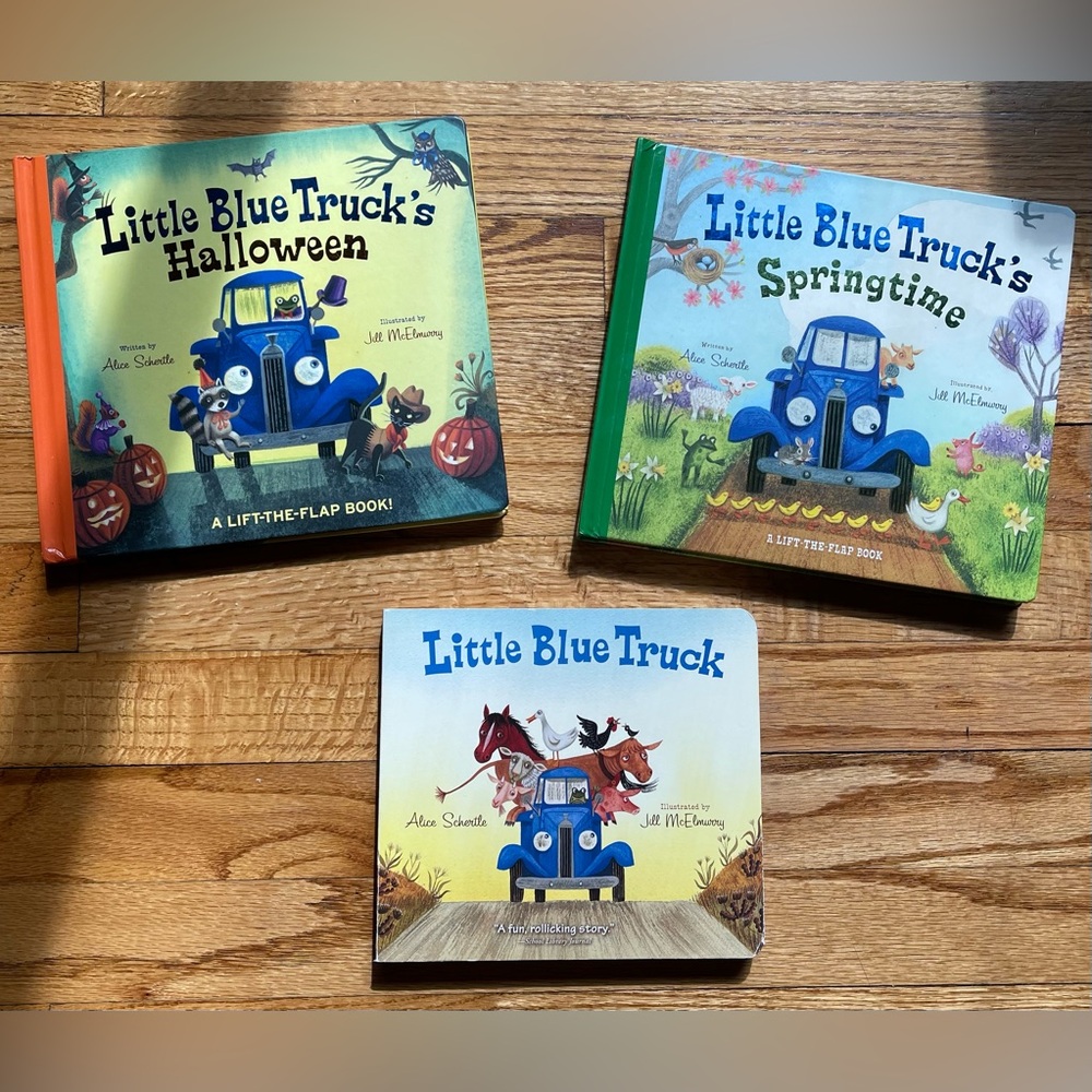 Little Blue Truck Book Set Lift The Flap